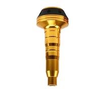 Motorcycle Frame Sliders Exhaust Frame Sliders 1Pc Universal Motorcycle Frame Slider Falling Protector M10 Anti Crash Ball Engine Protection Moto Pad Rod(Gold)