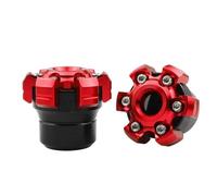 Motorcycle Frame Sliders Falling 2Pc Motorcycle Front Rear Fork Wheel Crash Protector Modification Universal Accessorie Personality Shock Absorbe Anti-fall Block