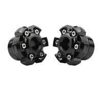 Motorcycle Frame Sliders Falling 2Pc Motorcycle Front Rear Fork Wheel Crash Protector Modification Universal Accessorie Personality Shock Absorbe Anti-fall Block