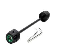 Motorcycle Frame Sliders Fit For CB650R CBR650R Motorcycle Front Wheel Fork Slider Wheel Axle Fork Crash Slider(GREEN)