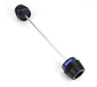 Motorcycle Frame Sliders Fit For Cfmoto 450MT CF MOTO 450 MT Motorcycle Front Rear Wheel Fork Slider Axle Crash Protector Falling Protection Frame Slider(Rear Blue)