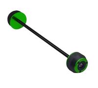 Motorcycle Frame Sliders Fit For TMAX560 Tech Max 2020-2024 Motorcycle Rear Wheel Fork Slider Axle Crash Falling Protector Cap(Rear Green)