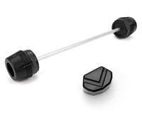 Motorcycle Frame Sliders For K&awasaki Z900 RS/SE 2017-2023 Motorbike Front Wheel Fork Slider Axle Crash Protector Cap Signal Button Switch(Black a)
