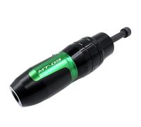Motorcycle Frame Sliders For Y┐AMAHA MT-09 MT09 Tracer FZ-09 FZ09 MT 09 FZ 09 Motorcycle CNC Frame Crash Pads Exhaust Sliders Crash Protector with logo(Green,1 piece)