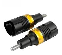 motorcycle frame sliders For Yamaha YZF-R7 YZF R7 2025 Motorcycle Falling Protection Engine Crash Pad Slider Protector Accessories Frame Sliders(R7 LOGO GOLD)