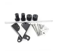 Motorcycle Frame Sliders Motorcycle Black Carbon No Cut Fe Sliders Crash Falling Protection For CBR 600RR For CBR600RR For CBR600 RR 2003-2006