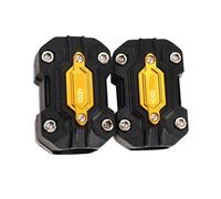 Motorcycle Frame Sliders Motorcycle Bumper Decorative Blocks Engine Protection Bumper Crash Bar For Tr&iumph For Tiger 800 900 850 GT Rally Explorer Tiger 1200 XCA 1050i Street Triple(Yellow)