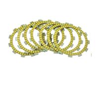 Motorcycle Friction Disc 7 Pcs Motocycle Fibrous Clutch Discs Plates For GS450TX 82-83 GS500 01-02 GS500E 89-03 GS500F 04-09 GS 500