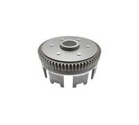 Motorcycle Friction Plates Clutch Motorcycle Clutch Disc Friction Steel Plates Kit Outer Basket Center Hub for YBS300 YB300H Engine Accessory