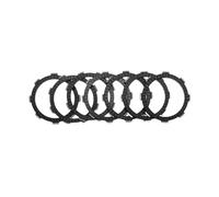 Motorcycle Friction Plates Clutch Motorcycle Clutch Disc Friction Steel Plates Kit Outer Basket Center Hub for YBS300 YB300H Engine Accessory