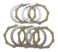 Motorcycle Friction Plates Clutch Motorcycle Clutch Friction Disc Plate Kit For CR85R CR85RB CB100 CB100N CB125 CLR125 CBT125 SL100 SL125 CL125 CD125