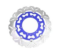Motorcycle Front 320mm Brake Disc Rotor Disk For YZ400F YZ450F WR125 WR250 WR250F WR400F WR450F YZ125 YZ250 YZ250F Disk Rotor Pads(320mm Blue)