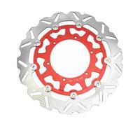 Motorcycle Front 320mm Brake Disc Rotor Disk For YZ400F YZ450F WR125 WR250 WR250F WR400F WR450F YZ125 YZ250 YZ250F Disk Rotor Pads(320mm Red)