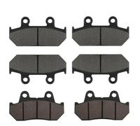 Motorcycle Front And Rear Brake Pads For GL1500 VFR700 VFR750 For Interceptor For Goldwing A For Aspencade I For Interstate 1500 SE L F2 GFVFGNLNNA(Front and rear)