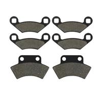 Motorcycle Front And Rear Brake Pads For Polaris 400 425 500 Big Boss Scrambler Sport Sportsman Xplorer Magnum