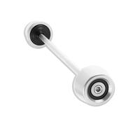 Motorcycle Front Axle Fork Crash Sliders For ZX-6R For ZX-10R For Ninja636 For Ninja650(Silver Black Silver)