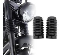 Motorcycle Front Boots Slider Shock Fork Cover Absorber Protector For D&avidson FLHS Electra Glide Sport 1984 1985 1986 1987 1988 1989 1990 1991 1992 1993