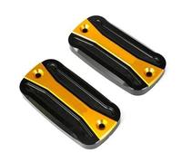 Motorcycle Front Brake Clutch Master Cylinder Fluid Reservoir Cover For FCS600 Silverwing 2001-2011 Cap(Gold)