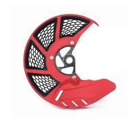 Motorcycle Front Brake Disc Rotor Protector Cover Guard For CR125R CR250R CRF250R CRF450R CRF250X CRF450X CRF 250 450 Disk Rotor Pads(Red)