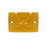 Motorcycle Front Brake Fluid Reservoir Cover Cap For XJR1300 XJR 1300 XJR-1300 2005-2019 2006 2007 2008 2009 Gas Fuel Tank Cap(GOLD)