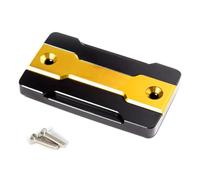 Motorcycle Front Brake Fuel Tank Cap And Engine Oil Filler Cap For Suzuki GSR 750 400 600 GSR750 GSR400 GSR600 Gas Fuel Tank Cap(R-gold)