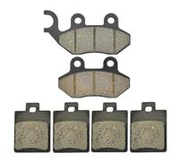 Motorcycle Front Brake Pads Disks For Symphony 125 SR ST For Allo 150 For Jungle 50 For Crox For Fiddle Attila Orbit Jet City(Front and 2 Rear)