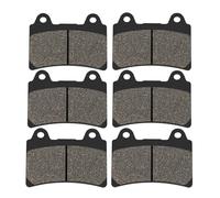 Motorcycle Front Brake Pads Fit For YMH XVZ 1300 Royal Star XV1600 XV 1600 1700 Road Star FZR 400 750 1000 FJ 1200(3 Pairs)