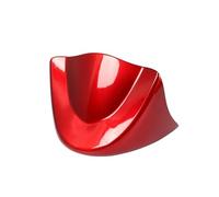 Motorcycle Front Chin Spoiler Lower Air Dam Fairing Mudguard Cover For Harley Dyna Fat Bob Wide Glide FXD 2006-2017(Rosso)