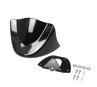 Motorcycle Front Chin Spoiler Lower Air Dam Fairing Mudguard Cover For Harley Dyna Fat Bob Wide Glide FXD 2006-2017(Glossy black)
