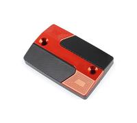 Motorcycle Front Clutch Brake Cylinder Fluid Reservoir Cover Cap For FZ6 FZ6N FZ6S FZ6R 2004-2015 For FAZER S2 Gas Fuel Tank Cap(RED)