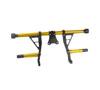 Motorcycle Front Engine Guard Crash Bar Flat Out Falling Protector For Harley For Touring Models 2009 2010-2025 Anti-fall mat(Style 4)