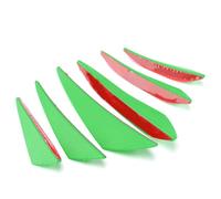 Motorcycle Front Fairing Aerodynamic Winglets W/Sticker For Indian Dynamic Wing Kit