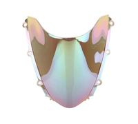 Motorcycle Front Fairing Windshield Windscreen For For CBR1000RR For CBR 1000RR 1000 RR 2004-2007 Wind Screen Protector Wind Deflector Windshield Windscreen(White iridium)