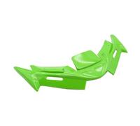 Motorcycle Front Fairing Winglet Cover Trim Shark Fin Beak Decoration Winglets For Y&amaha For R125 R15 V4 R15M(Green)