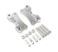 Motorcycle Front Fender Bracket Mounting Kit Compatible With Touring Street Electra And Road King Models 2014 To 2020(Chrome)