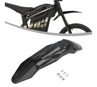 Motorcycle Front Fender, Front Plastic Protector Electric Motorcycle fender Dirt Bike Fender Mudguard for Talaria Sting X3/MX3/MX4-Carbon Fiber Pattern