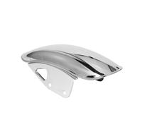 Motorcycle Front Fender Mud Flap Guard Fairing Mudguard Cover Metal Compatible With GN125 GN250(Chrome)