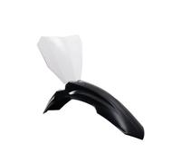 Motorcycle Front Fender Mudguard Protector，Compatible For SUR-RON，Storm Bee Electric Dirt Bike Fender Accessories(White and Black)