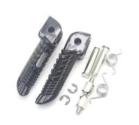 Motorcycle Front Foot Pegs Footrest Bracket | Motorbike Footpegs For Suzuki GSXR600 GSXR750 GSXR 600 750 2011-2018 GSXR1000 GSX-R 1000(Black Front)