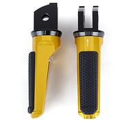 Motorcycle Front Foot Pegs Rider Pedal Footrest/Fit For YAMAHA FJR1300A/AS FZ6 FAZER MT-07 MT07 MT-09 MT09 SP MT 09 07 TRACER GT(Gold Foot Peg)
