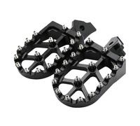 Motorcycle Front Footrest Mat Foot Peg Compatible With CRF80F CRF100F 2004-2013 XR50R XR70R XR80R XR100R 1985-2003 Models(Black)