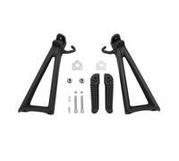 Motorcycle Front Footrest Motorcycle Rear Passenger Footrest Foot Pegs Bracket Set For YZF-R6 2006-2016