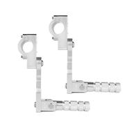 Motorcycle Front Footrest Motorcycle Rider Adjustable Foot Pegs Kit 22mm 7/8" 28.8mm 1/8" Highway For Africa Twin 650 750 1100 For Varadero 1000 CB500X