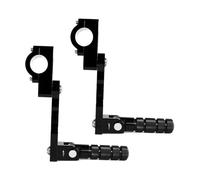 Motorcycle Front Footrest Motorcycle Rider Adjustable Foot Pegs Kit 22mm 7/8" 28.8mm 1/8" Highway For XTX 125 TT For Tenere Extensions Mounts Footpegs