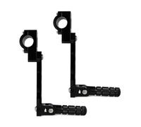 Motorcycle Front Footrest Motorcycle Rider Adjustable Foot Pegs Kit 22mm 7/8" 28.8mm 1/8" Highway For XTX 125 TT For Tenere Extensions Mounts Footpegs