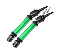 Motorcycle Front Fork Axle Front Driveshaft Assembly & 6mm Axle For TRAXXAS 1/10 For F-150 For Raptor R Jato(Green)