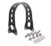Motorcycle Front Fork Brace Fender Hollow Pattern Compatible With Harley Davidson Sportster XL Iron 883 1200 Deluxe Nightster Low Rider(Matte Black)