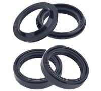 Motorcycle Front Fork Damper Dust Seal And Oil Seal 41x53.5x11 Compatible With Gixxer 150 250 SF250 GSX-R1000 GSX1300BK GSX1300R(1Set)