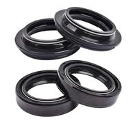 Motorcycle Front Fork Damper Oil Seal 35x48x10.5 With Cover Lip Spring Compatible With DR125 DR 125 DR125SE DR125S(2pcs seal 2pc cover)