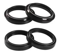 Motorcycle Front Fork Damper Oil Seal And Cover 2.5mm TERRA 125 EU3 2007 2008 DOWNTOWN 125 300 ABS 2009 2010(2pcs oil 2pcs dust)